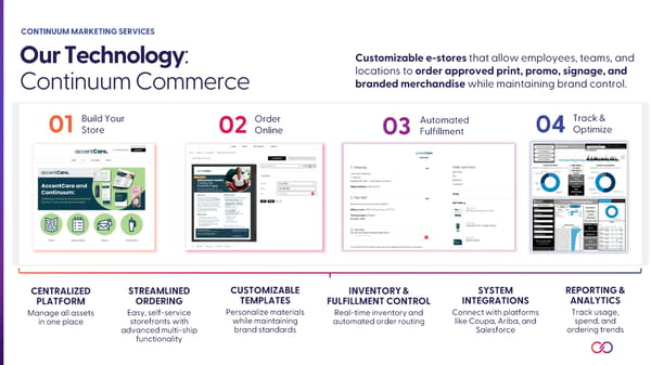 Continuum Commerce Overview - Page 2