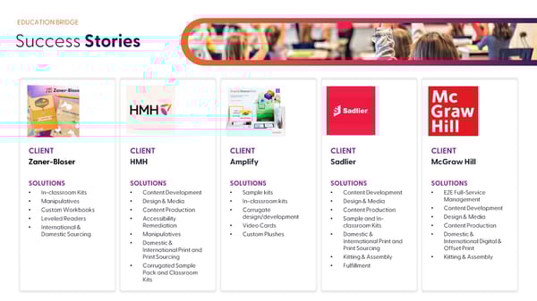 Education Bridge Overview - Page 12
