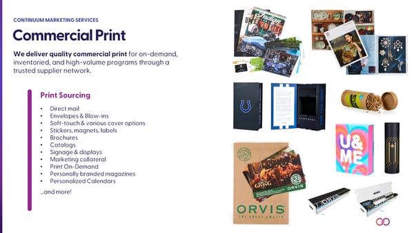 Continuum Marketing Services Overview - Page 10