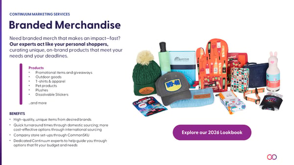 Continuum Marketing Services Overview - Page 14