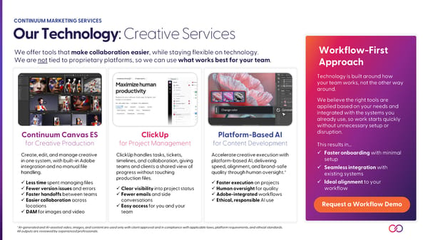 Continuum Marketing Services Overview - Page 16