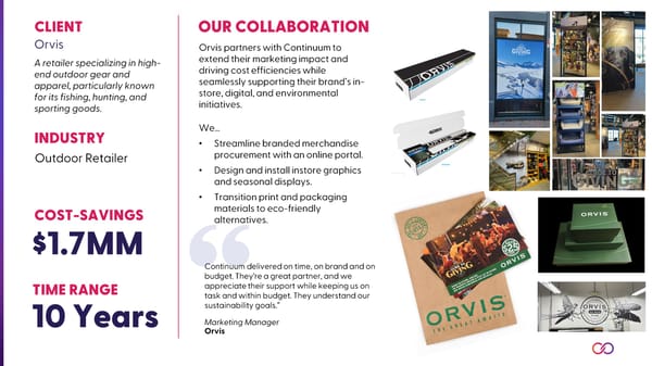 Continuum Marketing Services Overview - Page 19
