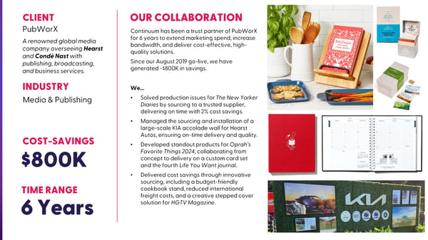 Continuum Marketing Services Overview - Page 20