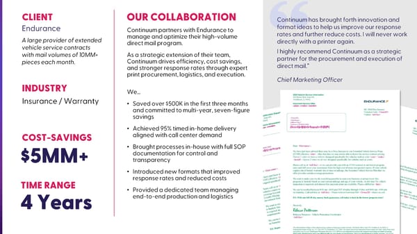 Continuum Marketing Services Overview - Page 21