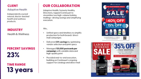Continuum Marketing Services Overview - Page 23