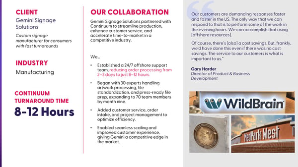 Continuum Marketing Services Overview - Page 24